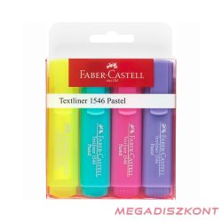   Szövegkiemelő FABER-CASTELL 1546 Pastel 1-5mm 4db-os készlet