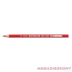 Színes ceruza ARS UNA háromszögletű piros
