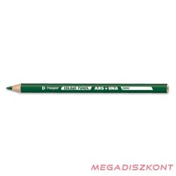 Színes ceruza ARS UNA háromszögletű vastag zöld
