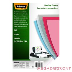 Előlap FELLOWES A/4 150 mikron víztiszta 100/csom