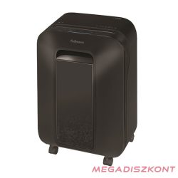   Iratmegsemmisítő FELLOWES Powershred LX201 2x12mm mikro-konfetti 12 lap P5 fekete