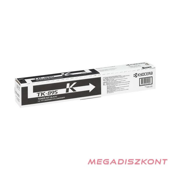 Toner KYOCERA TK-895 fekete 12k