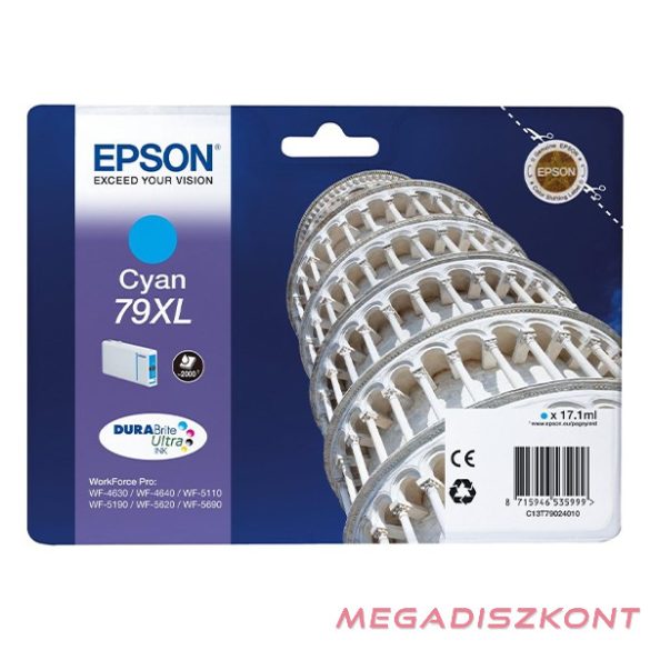 Tinta EPSON C13T79024010 kék 2K