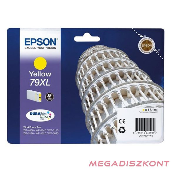 Tinta EPSON C13T79044010 sárga 2K