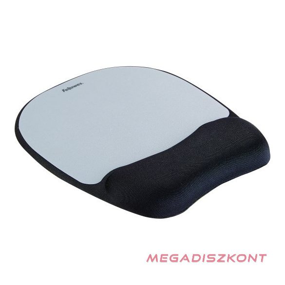 Egéralátét habtöltésű csuklótámasszal FELLOWES Memory Foam szürke