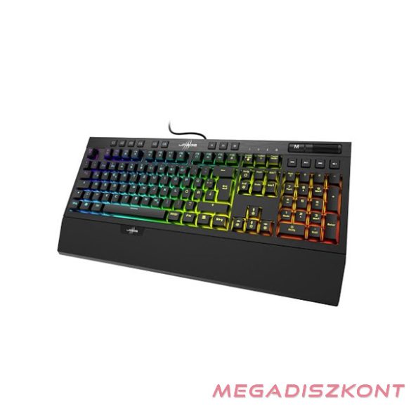 Billentyűzet vezetékes URAGE Exodus 900 mechanikus Blue switch RGB fekete