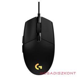   Egér vezetékes LOGITECH G203 LightSync USB 6 gombos 8000 DPI fekete