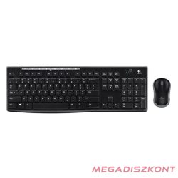   Billentyűzet vezeték nélküli LOGITECH MK270 2,4 Ghz fekete