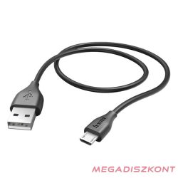 Adatkábel HAMA Micro-USB 1m fekete