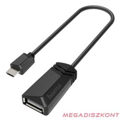 Kábel elosztó HAMA Micro USB/USB 2.0