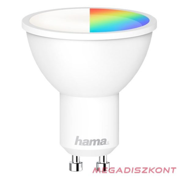 LED izzó HAMA GU10 5,5W RGB okos WIFI