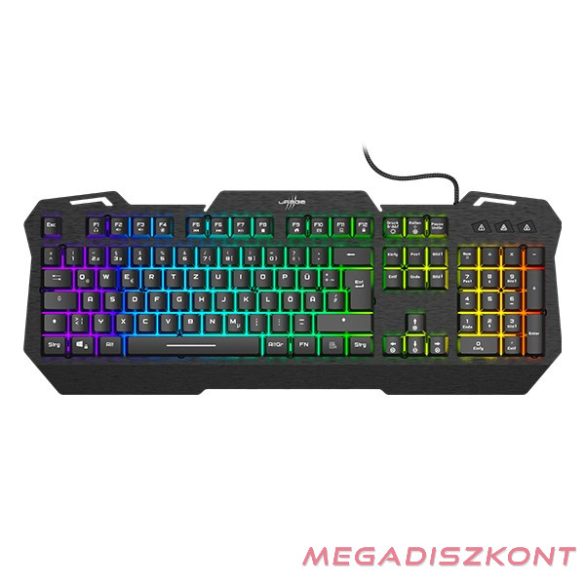 Billentyűzet vezetékes URAGE Exodus 450METAL RGB fekete