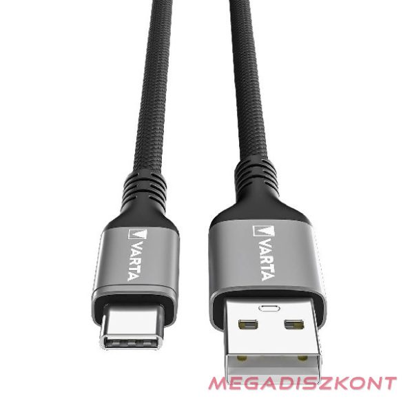 Kábel töltő és szinkronizáló VARTA USB-A - USB-C