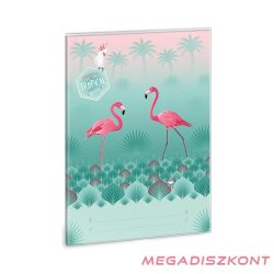 Füzetborító ARS UNA A/5  Pink Flamingo bújtatós