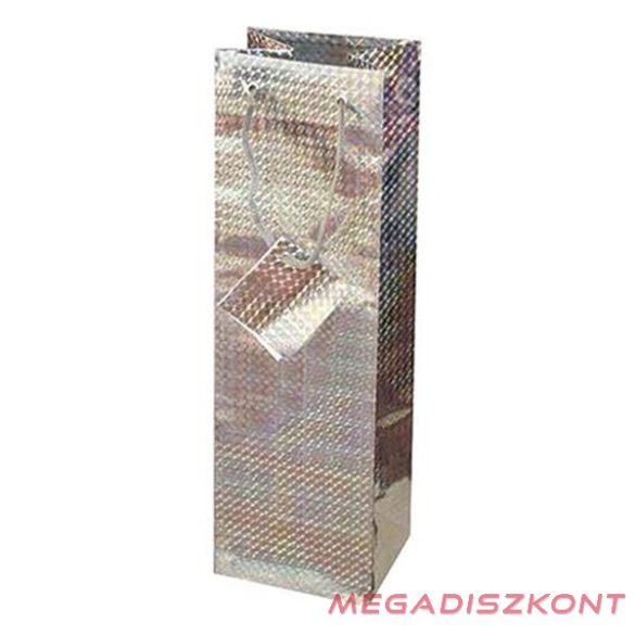 Italtasak CREATIVE Special Hologram 13x36x9 cm egyszínű ezüst sodort füles