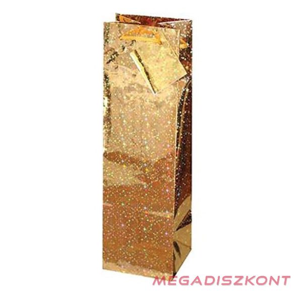 Italtasak CREATIVE Special Hologram 13x36x9 cm egyszínű arany sodort füles