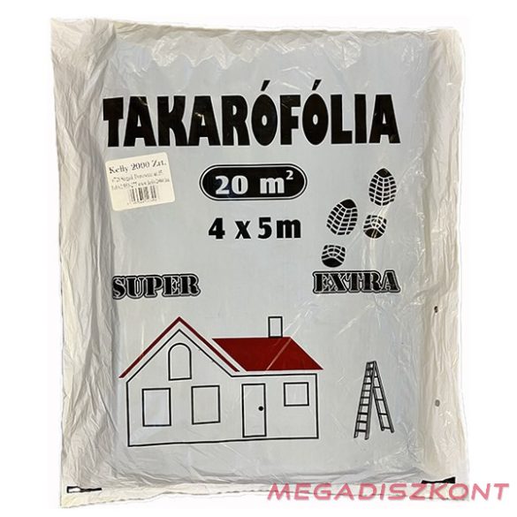 Takarófólia KELLY estra erős 500x400 cm 20m2/csomag