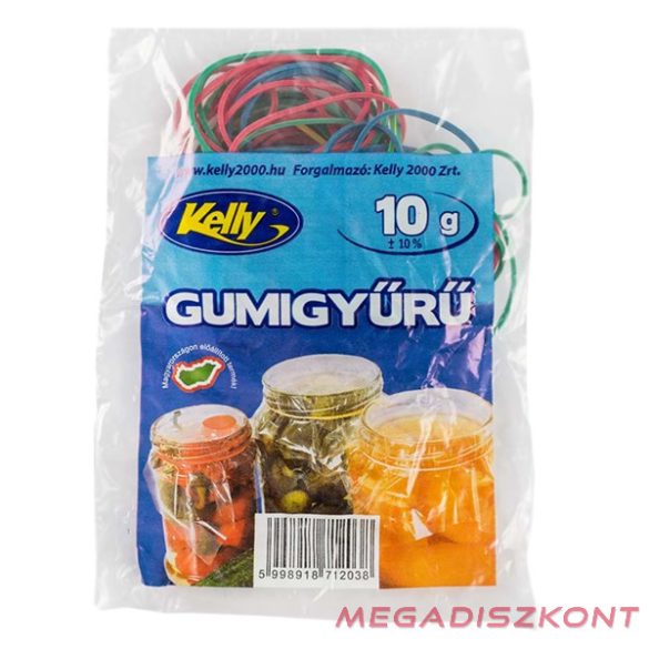 Gumigyűrű KELLY 10 g/csomag