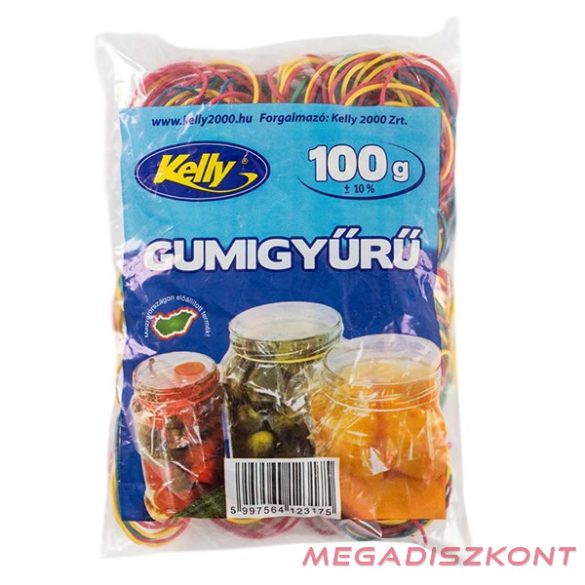 Gumigyűrű KELLY 100 g/csomag