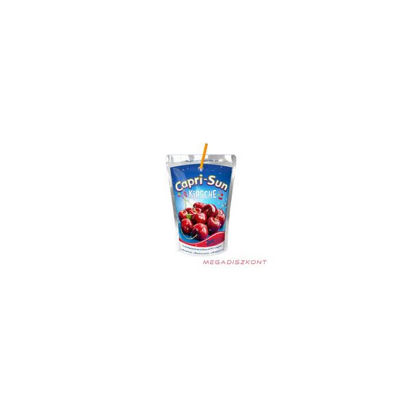 Capri Sun gyümölcslé 200ml - Meggy (10 db/#)