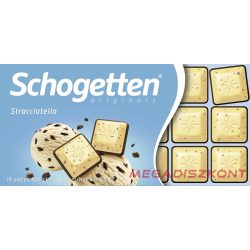 Schogetten csokoládé 100g - Sztracsatella (15 db/#)