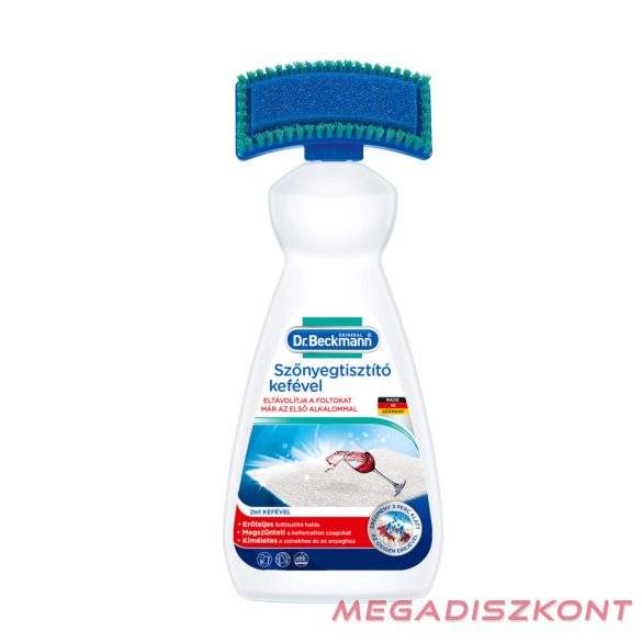 Dr. Beckmann szőnyegtisztító kefével 650ml (6 db/#)