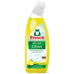 Frosch WC tisztító gél 750ml - Citromos (10 db/#)