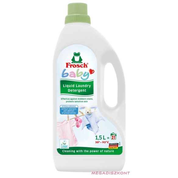 Frosch Folyékony Mosószer 1500ml - Baby (5 db/#)