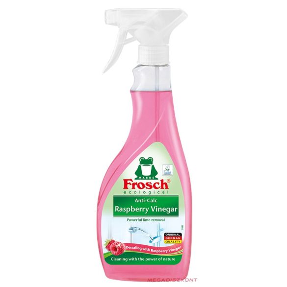 Frosch Vízkőoldó spray málnaecettel 500ml (8 db/#)