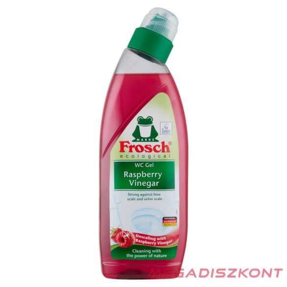 Frosch WC tisztító gél 750ml - Málnaecettel (10 db/#)