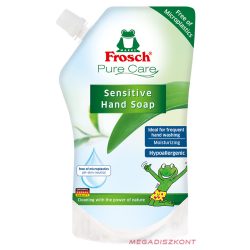   Frosch Folyékony szappan utántöltő 500ml - Érzékeny bőrre (6 db/#)