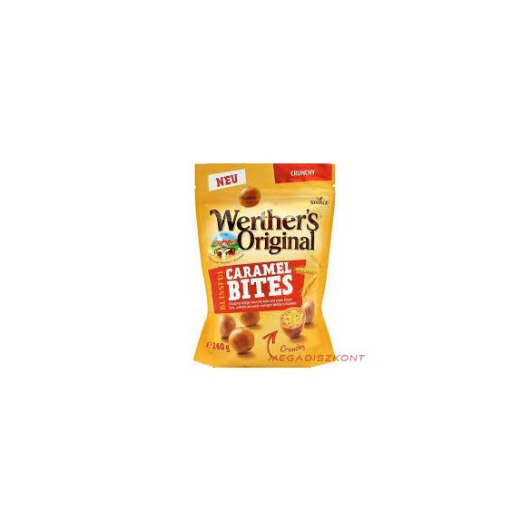 Werther's Original Caramel Bites Crunchy 140g (12 db/#)