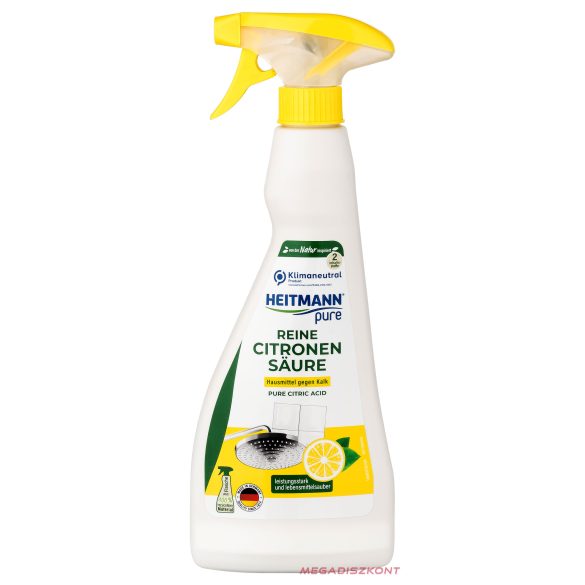 HEITMANN Pure Citromsavas vízkőoldó spray 500ml  (4 db/#)