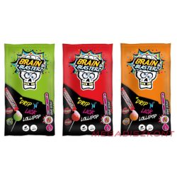 BRAIN BLASTERZ Drip N Lick Lollipop18g (24 db/#)