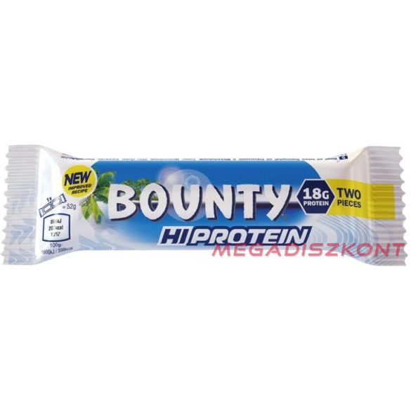 Bounty Hi Protein szelet 52 g (12 db/#)