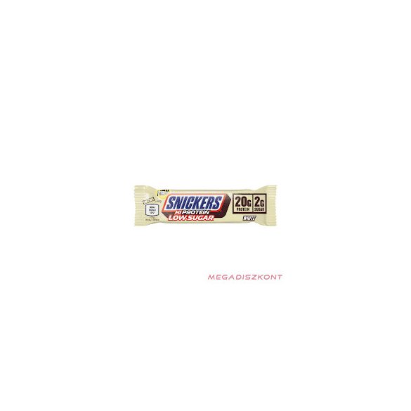 Snickers Hi Protein szelet 50g - Low Sugar White (12 db/#)