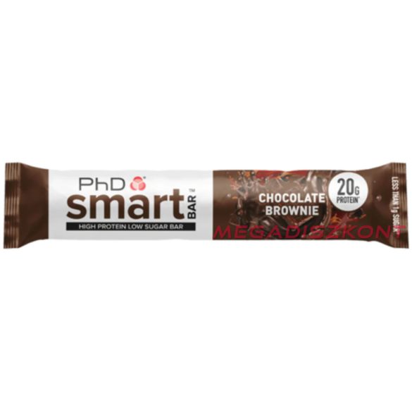 PHD Smart Bar 64g Chocolate Brownie  (Csokoládé Brownie) (12 db/#)