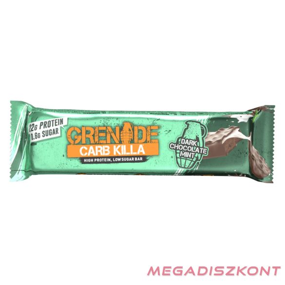 Grenade Carb Killa Protein Bar 60g - Dark Chocolate Mint (12 db/#)