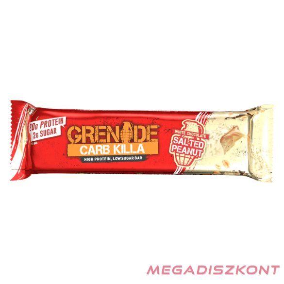 Grenade Carb Killa Protein Bar 60g - White Chocolate Salted Peanut (12 db/#)