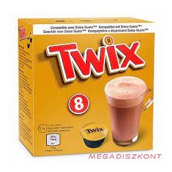 Twix Dolce Gusto forró csokoládé kapszula 8x17g (5 db/#)