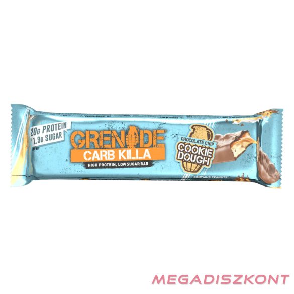 Grenade Carb Killa Protein Bar 60g - Chocolate Chip Cookie Dough (12 db/#)