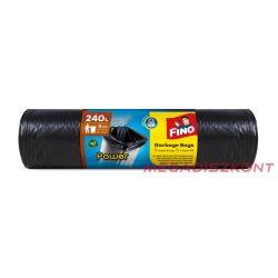 FINO Power szemeteszsák 240L, 8 zsák, 118x145cm (12 db/#)