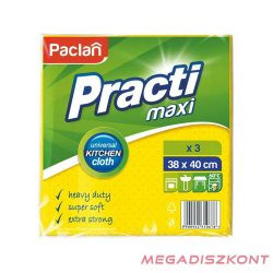   Paclan Practi Maxi univerzális viszkóz törlőkendő 3 db 38cm*40cm