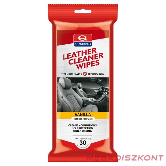 Dr. Marcus Leather cleaner wipes (Bőrápoló kendő) (12 db/#)