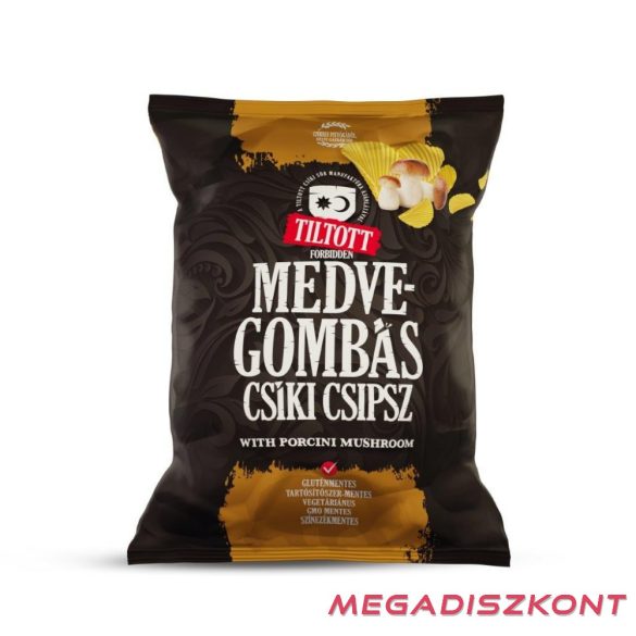 Csíki Csipsz Prémium 50g - Medvegombás (16 db/#)