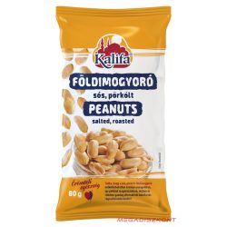 KALIFA földimogyoró pörkölt, sós 80g (20 db/#)