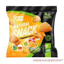 Corn&Joy kukorica snack 40g - Jalapeno-cheddar (18 db/#)