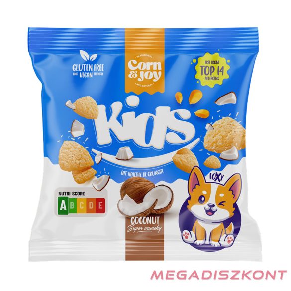 Corn&Joy KIDS snack 40g - Kókusz (30 db/#)