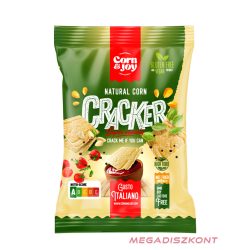 Corn&Joy Cracker 100g - Olasz ízesítésű (16 db/#)