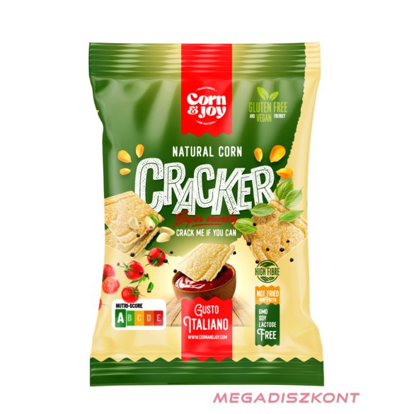 Corn&Joy Cracker 100g - Olasz ízesítésű (16 db/#)